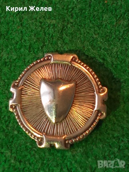 СТАРИННА ВИКТОРИАНСКА СРЕБЪРНА БРОШКА ЗНАЧКА СТЕРЛИНГОВО СРЕБРО 925 АНГЛИЯ с МНОГО МАРКИРОВКИ 36477, снимка 1