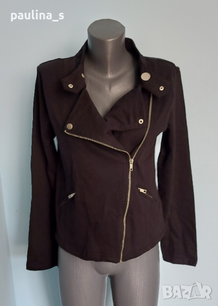 Памучно яке рокерски модел "Janina" / голям размер , снимка 1