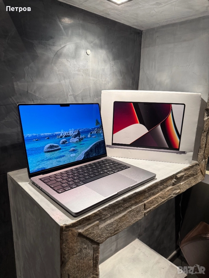 КАТО ЧИСТО НОВ Macbook Pro M1 Pro 14" 512 GB, 16 RAM, снимка 1