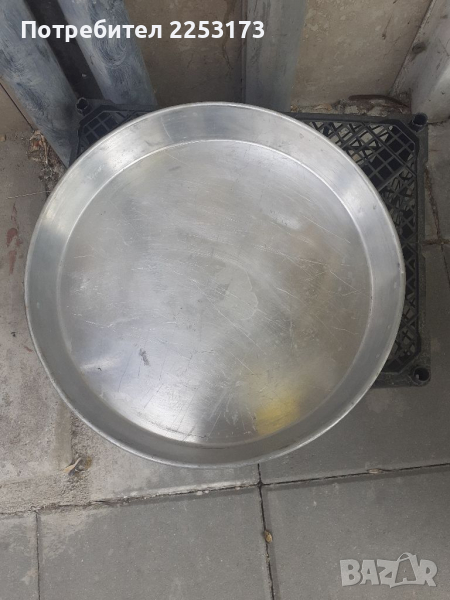 Запазена алуминиева тава36/5см, снимка 1