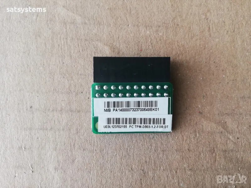 Acer PC TPM-DB03-1.2 FOR DT - Trusted Platform Module - TPM 1.2 20pin, снимка 1