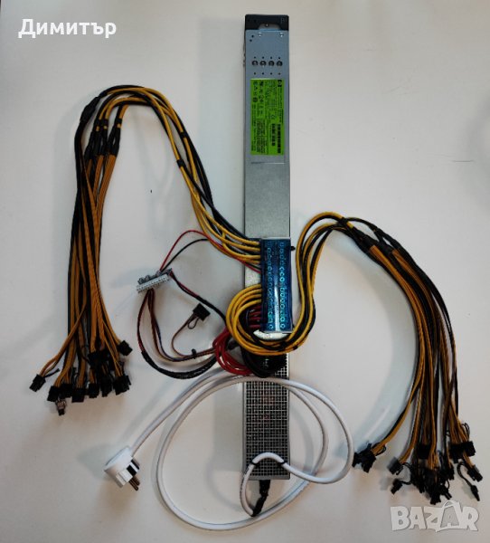 Професионално окабелени HP 2400/2450 W Platinium 94+ Efficiency, снимка 1