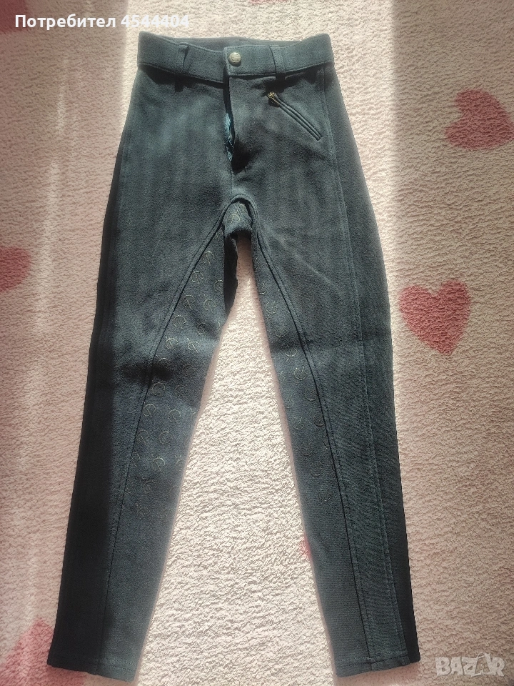 Детски брич за конна езда със силиконова платка Covalliero, снимка 1