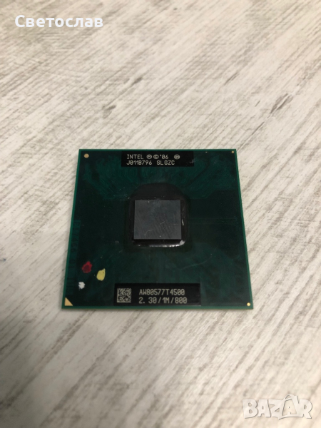 CPU T4500 за лаптоп Socket P pga 478, снимка 1