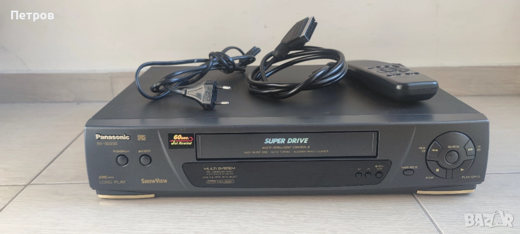 Видео Panasonic VHS , снимка 1