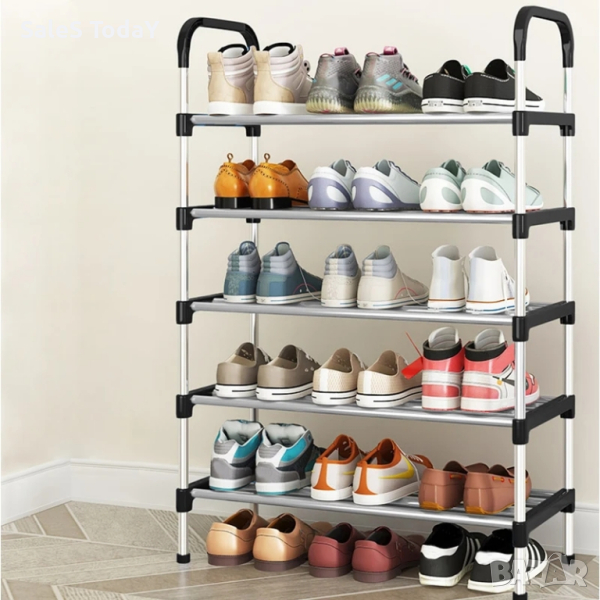 Етажерка за обувки, 58X26X102см, снимка 1