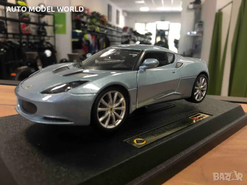 BURRAGO нова метална колекционерска количка LOTUS EVORA S IPS 1:24, снимка 1