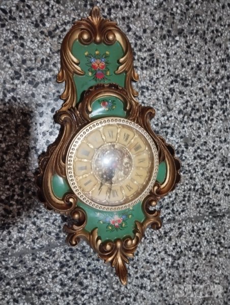 Стенен часовник в бароков стил, снимка 1