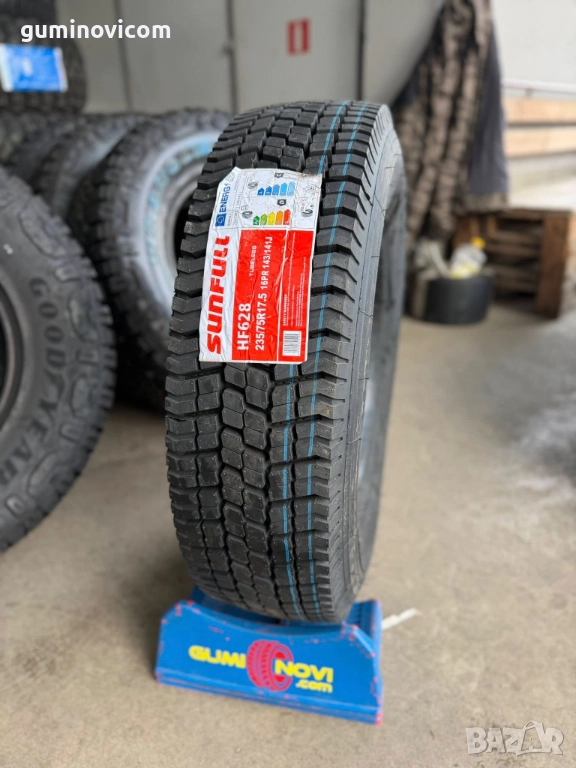 🚚 Диференциални гуми 235/75R17.5 SUNFULL HF628 16PR ‼️, снимка 1