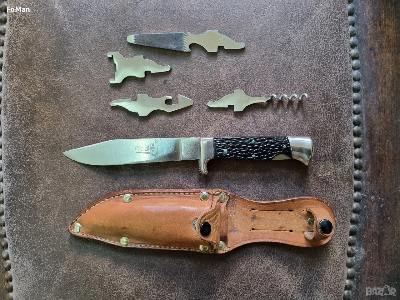 Нож Петко Генов с приставки, чисто нов, снимка 1