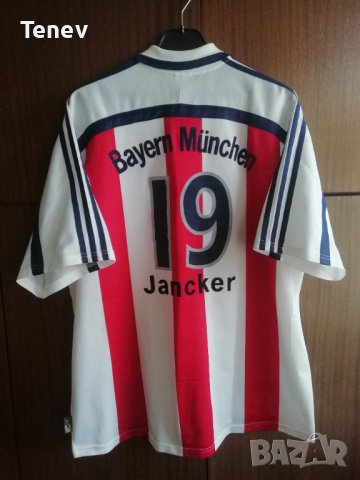 Bayern Munich Jancker Adidas оригинална колекционерска футболна тениска фланелка Байерн Мюнхен 