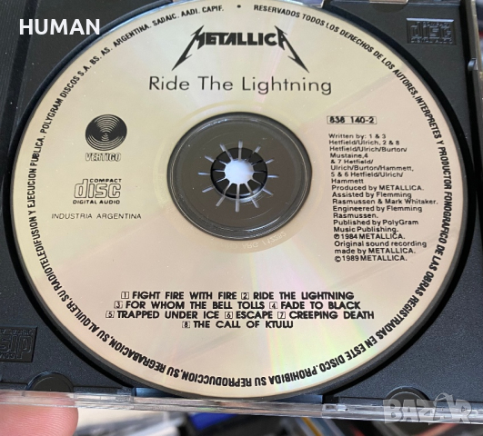 Metallica, снимка 3 - CD дискове - 44806068