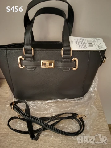 Дамска чанта+ Подарък кожен несесер 