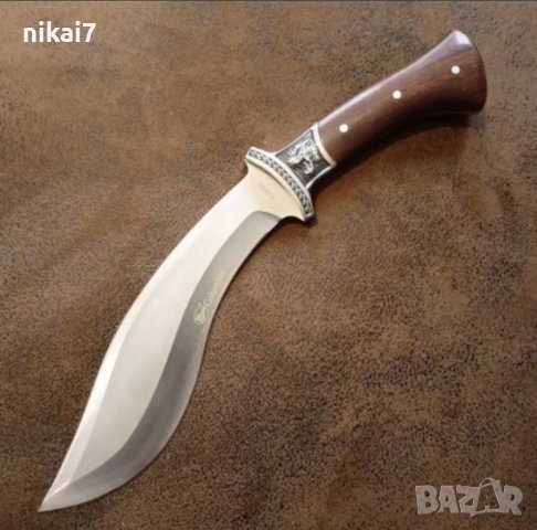 мачете кукри ловен нож тактически Columbia военен за оцеляване 33,5см, снимка 3 - Ножове - 42064318