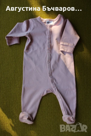 Комплект от 3 броя цели пижамки H&M/размер 62, снимка 7 - Бебешки пижами - 51340789