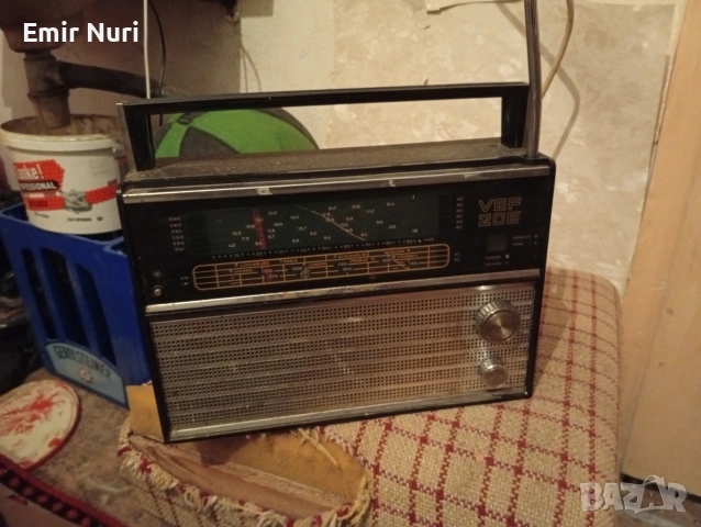 радио VEF 206 Работещо като чисто ново 