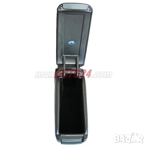 Подлакътник за Skoda Octavia след 2007 г. от черна кожа, снимка 4 - Аксесоари и консумативи - 55859928