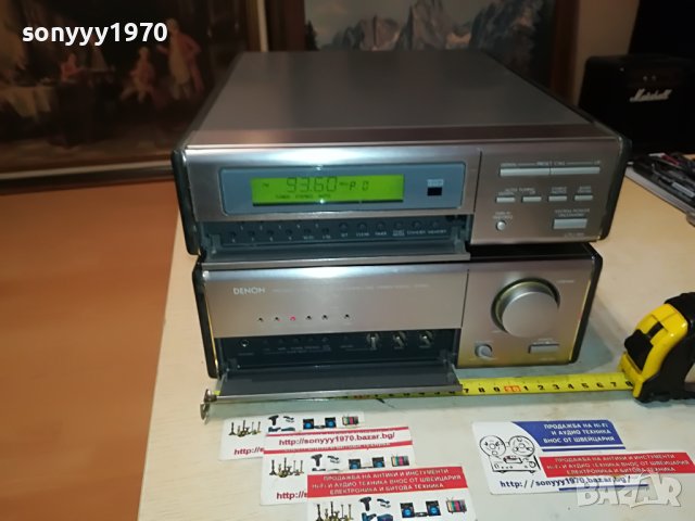 denon+denon tuner+amplifier-made in japan 0306231815L, снимка 4 - Други - 40937848