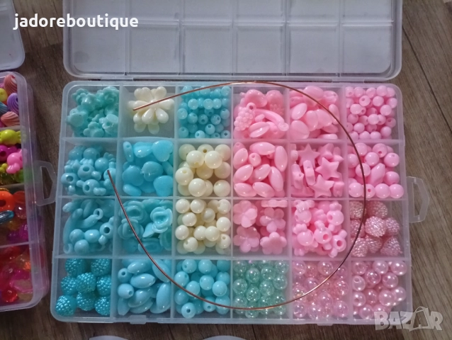 Детски комплект за изработка на бижута, снимка 3 - Други - 52103741