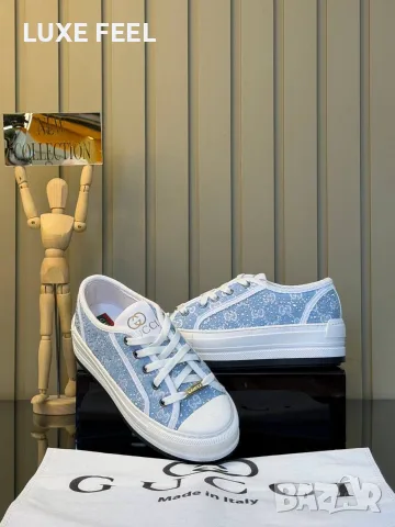 Gucci ⚜️Дамски Кецове , снимка 3 - Кецове - 55971355