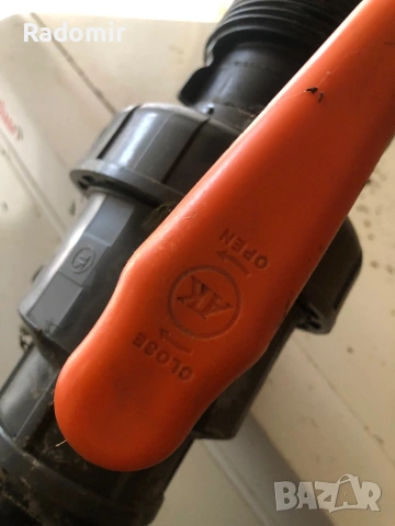 Комплект кран с филтър и тръби за напояване под 16 бара налягане от полипропилен, снимка 2 - Напояване - 53714692