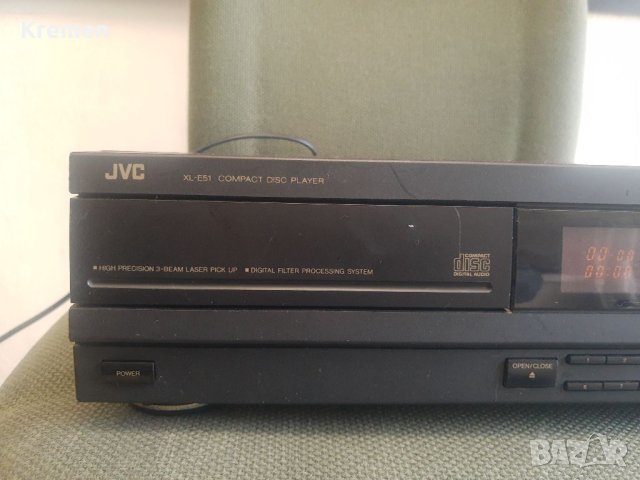 СД  JVC XL-E51, снимка 1 - Ресийвъри, усилватели, смесителни пултове - 40561911