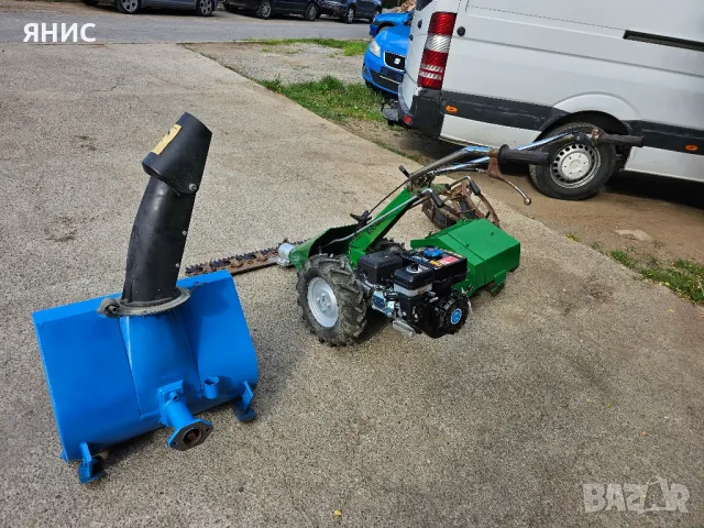 ИТАЛЯНСКА ПАЛЦОВА КОСАЧКА/МОТОБЛОК. ФРЕЗА И СНЕГОРИН..ПЕРФЕКТНА , снимка 4 - Градинска техника - 50289475