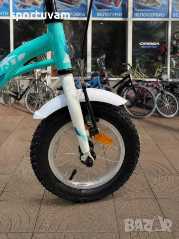 Детски велосипед SPRINT Casper 12" с помощни колела и V-Brake, снимка 6 - Велосипеди - 55802497