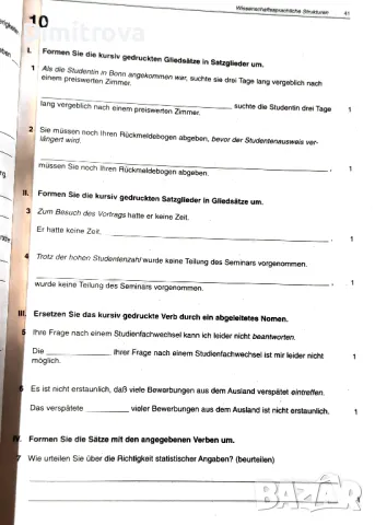 Deutsche Sprachprüfung für den Hochschulzugang ausändischer Studienbewerber (DSH) - издание 2000 г. , снимка 4 - Чуждоезиково обучение, речници - 48580530