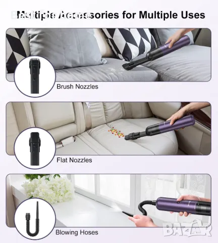 RUBOT автомобилна безжична прахосмукачка, снимка 4 - Аксесоари и консумативи - 49442367