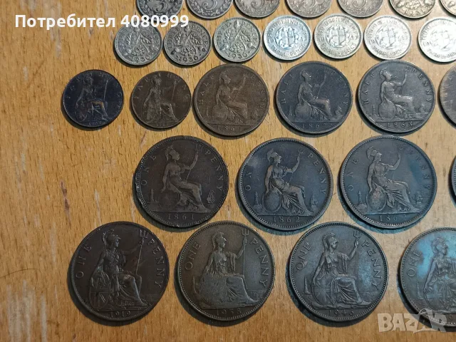 Малка колекция Великобритания, снимка 8 - Нумизматика и бонистика - 56077255