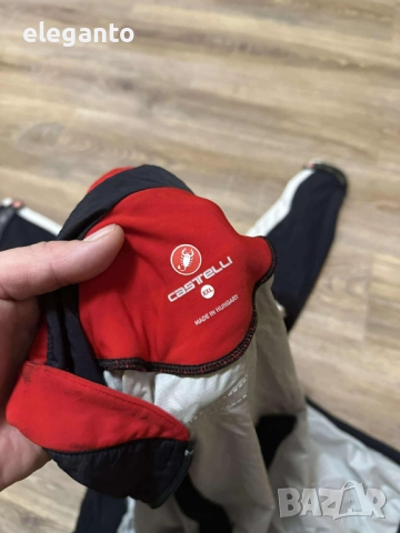 Оригинално мъжко яке Castelli  Rosso Corsa GORE-Windstopper  INFINIUM™ Jacket , XXL/XL , снимка 11 - Якета - 52404466