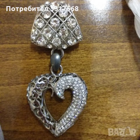 Колие със шал, снимка 2 - Колиета, медальони, синджири - 35925965