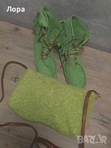 Дамски мокасини естествен велур , снимка 3 - Дамски ежедневни обувки - 40866021