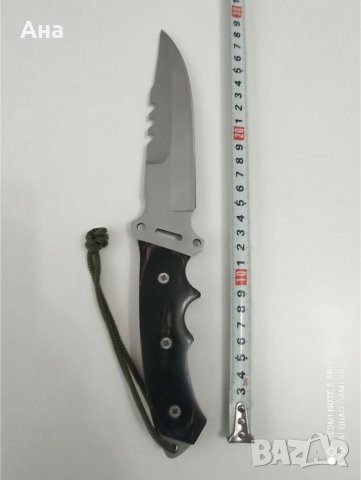 Ловен нож с фиксирано острие , снимка 3 - Ножове - 39197659