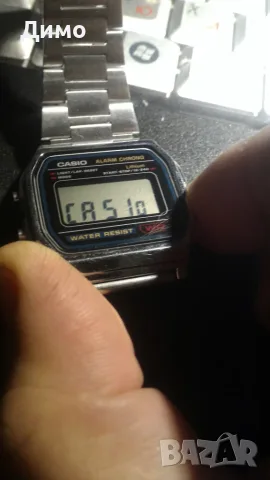 Casio A158W- мъжки електронен часовник- класика , снимка 4 - Мъжки - 55879604