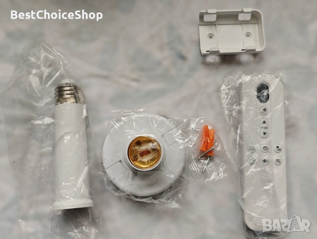 VARICART вентилатор с осветление Е27, дистанционно управление 2000LM димируем LED – 15-20㎡, снимка 3 - Лед осветление - 53731338