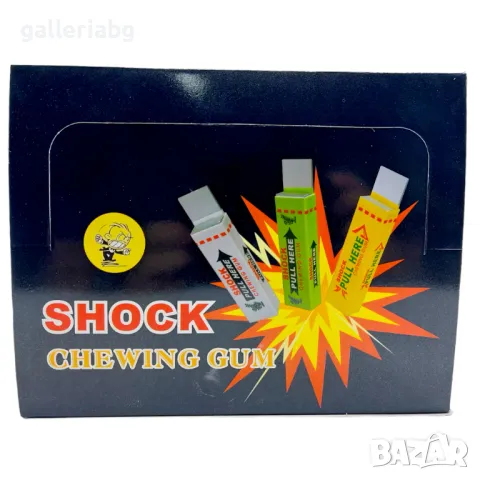  Шок дъвка - 24 броя в кутия, снимка 2 - Други - 49773978