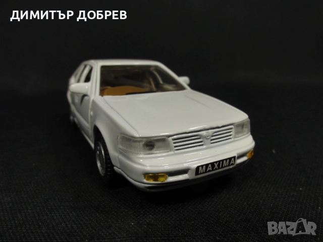 1/43 МЕТАЛНА КОЛИЧКА МАЩАБЕН МОДЕЛ NISSAN MAXIMA AHC MODELS, снимка 7 - Колекции - 51567476