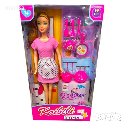 Кукла тип Барби готвачка, с аксесоари, в кутия 2038540
