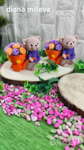 Сладки малки мечета в  лилаво и оранжево!, снимка 8 - Декорация за дома - 52148366