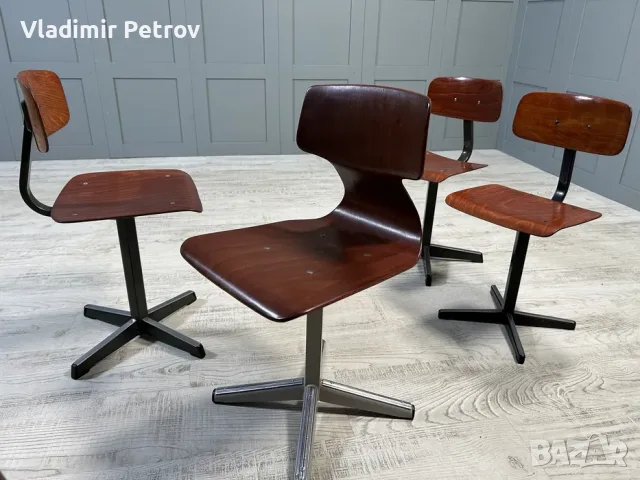 Винтидж детски столове Н048, снимка 6 - Столове - 56019144