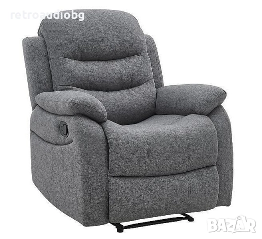  Релакс фотьойл НЕРОН в сив цвят