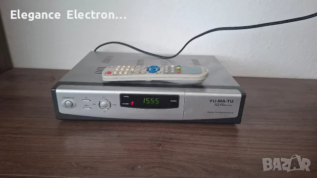Сателитен приемник YU-MA-TU IQ Plus Series SD + дистанционно, снимка 2 - Приемници и антени - 55873494