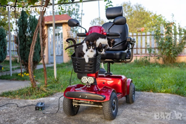 Електрическа четириколка, снимка 6 - Инвалидни скутери - 51286338