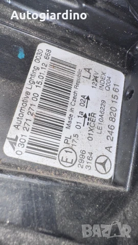 Оригинални Фарове зa Mercedes B Class - A2468201561, снимка 2 - Части - 51155301