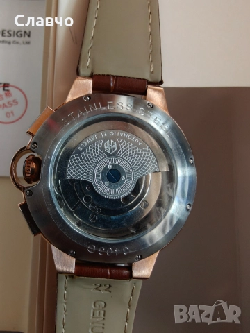 Caseno automatic чисто нов, снимка 3 - Мъжки - 52823609