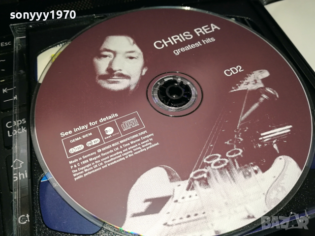 CHRIS REA X2 CD 2802241323, снимка 6 - CD дискове - 44510955