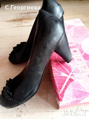 НАЙ-НИСКАТА цена за черни дамски обувки, снимка 2 - Дамски елегантни обувки - 50051731