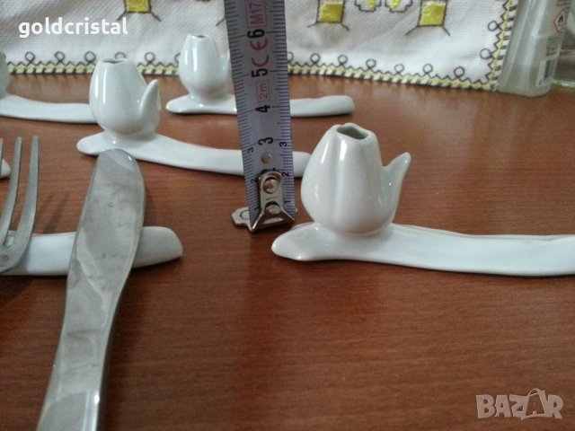 Порцеланови поставки за прибори за хранене , снимка 2 - Антикварни и старинни предмети - 41630070